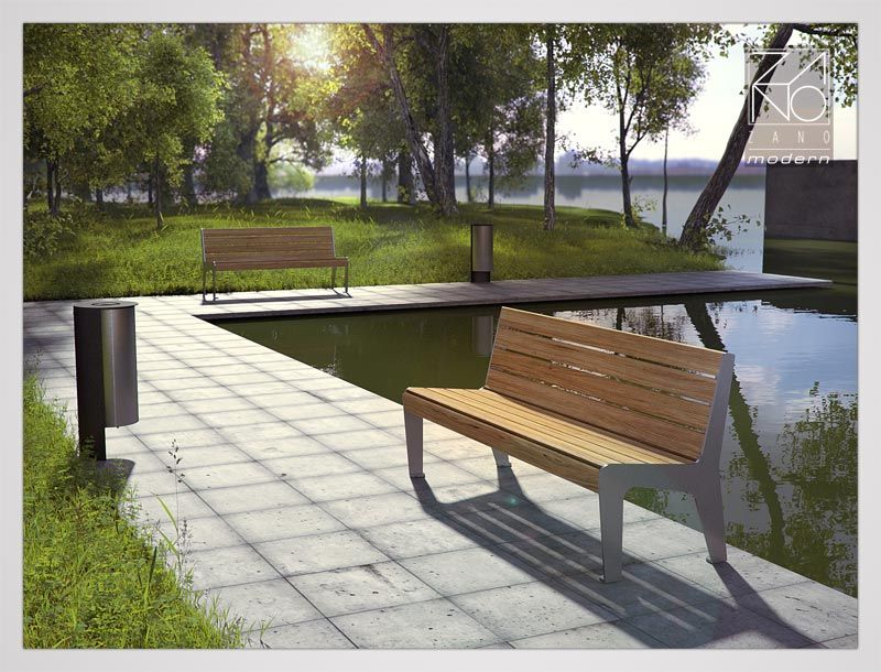 Soft is a metal seating bench made of high quality meterial