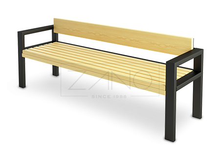 Latis bench is a comfortable and modern bench- perfect for the shopping malls