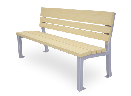 Valencia is a classic style wooden bench perfect for indoor applications