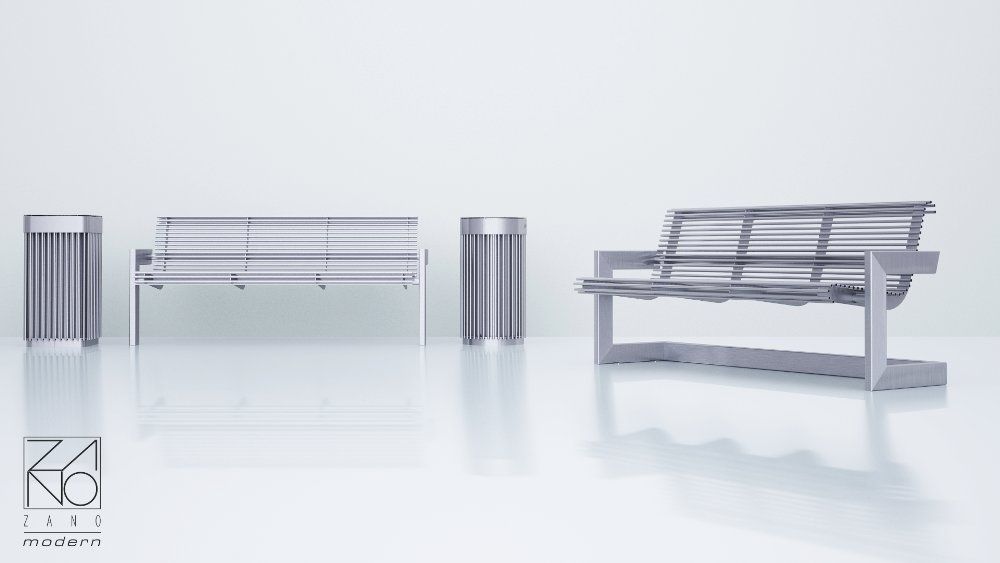 Tubis nad Calypso- modern line of the ZANO street furniture