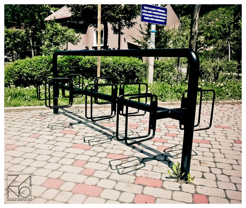 Durable bike parkng racks