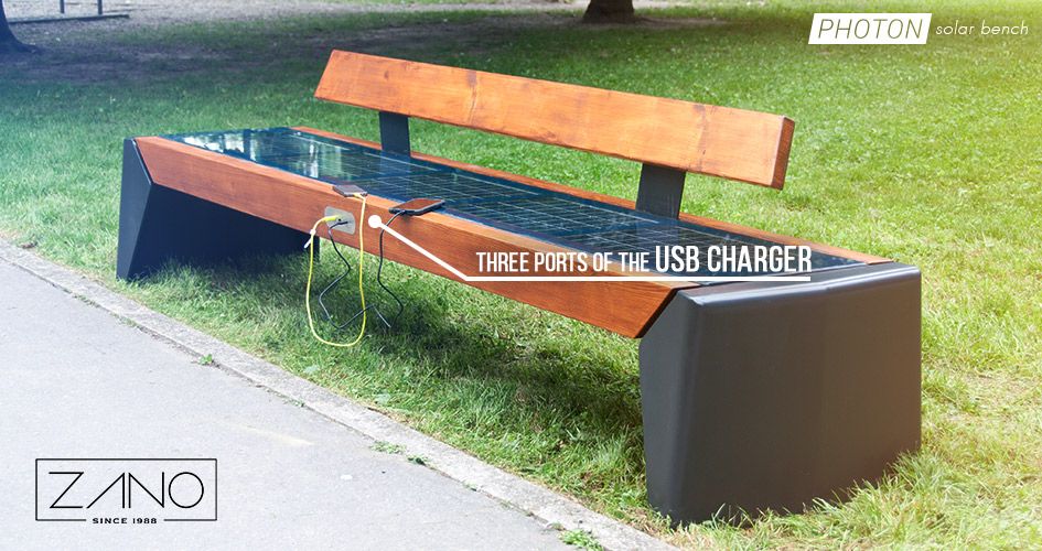 Smart bench for smart city!