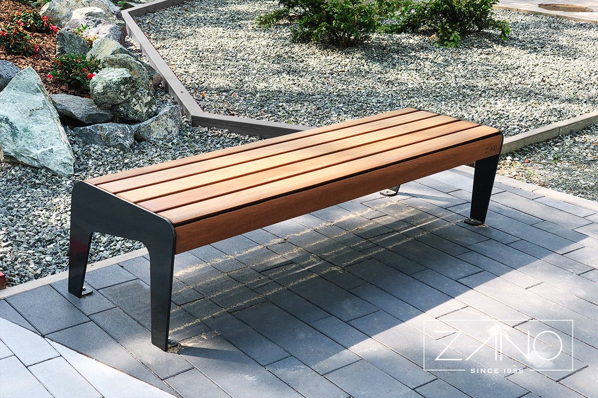 Street furniture benches