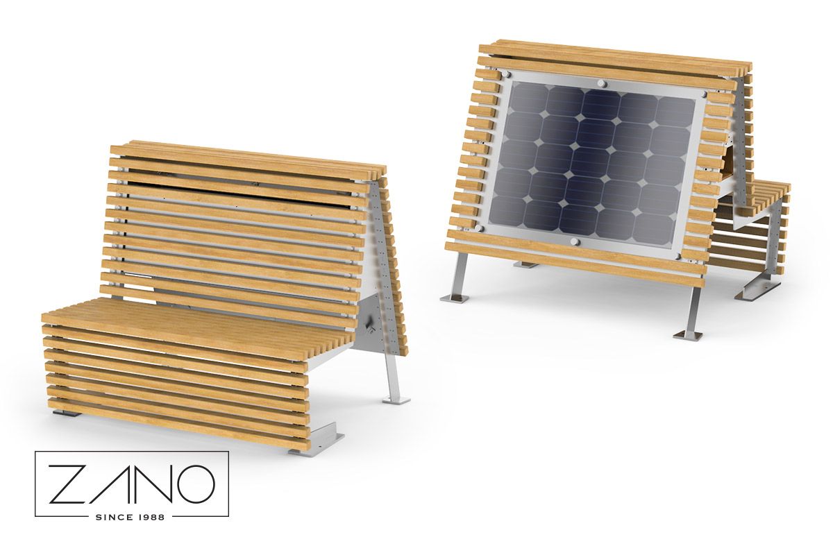 Smart City bench Flash by ZANO Street Furniture