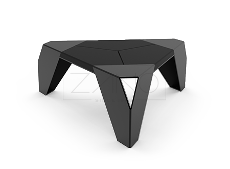 Triangular bench - seat IVO| ZANO Street Furniture