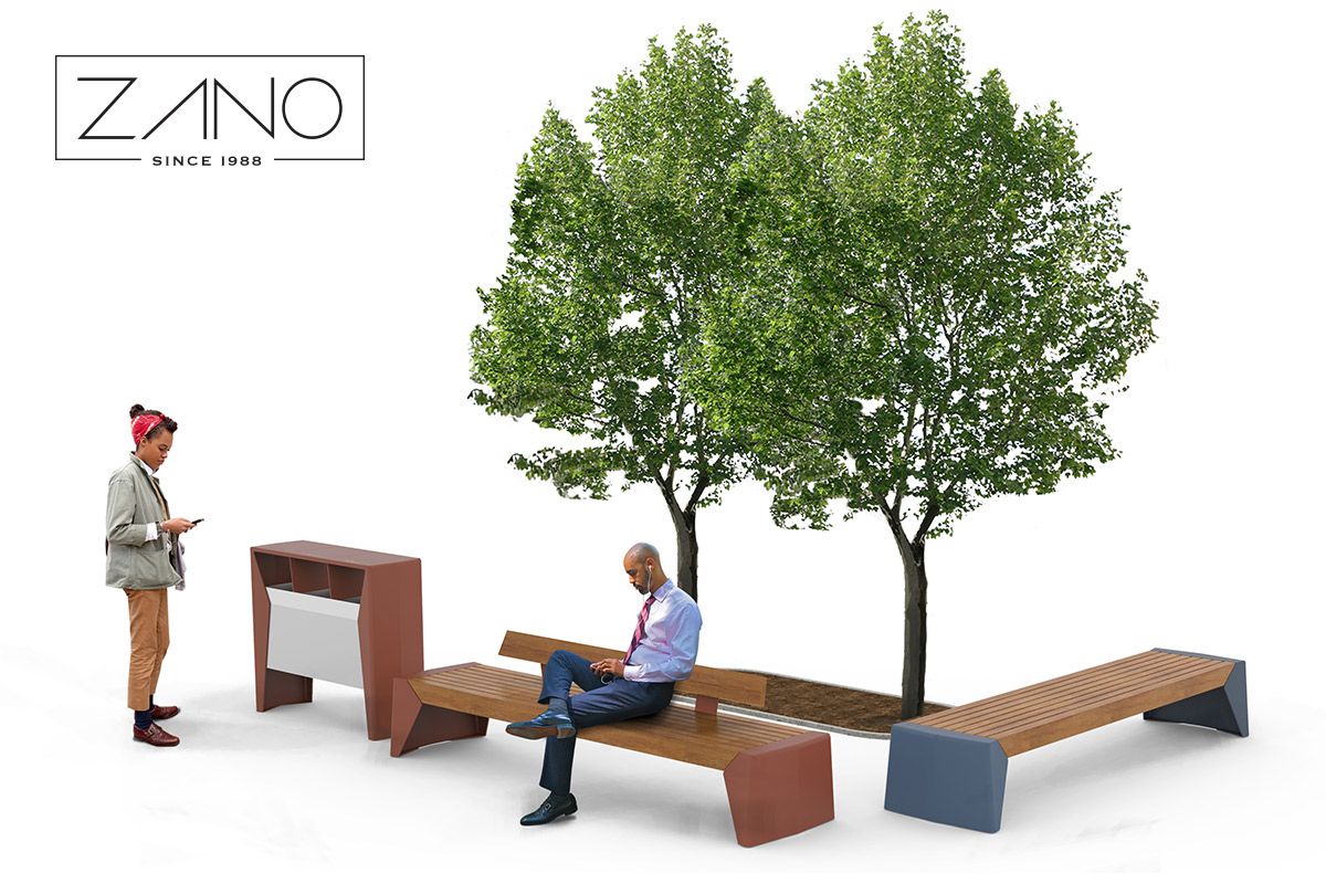 Photon | Public benches | ZANO Street Furniture