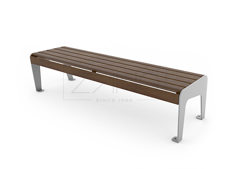 stainless steel benches without backrest