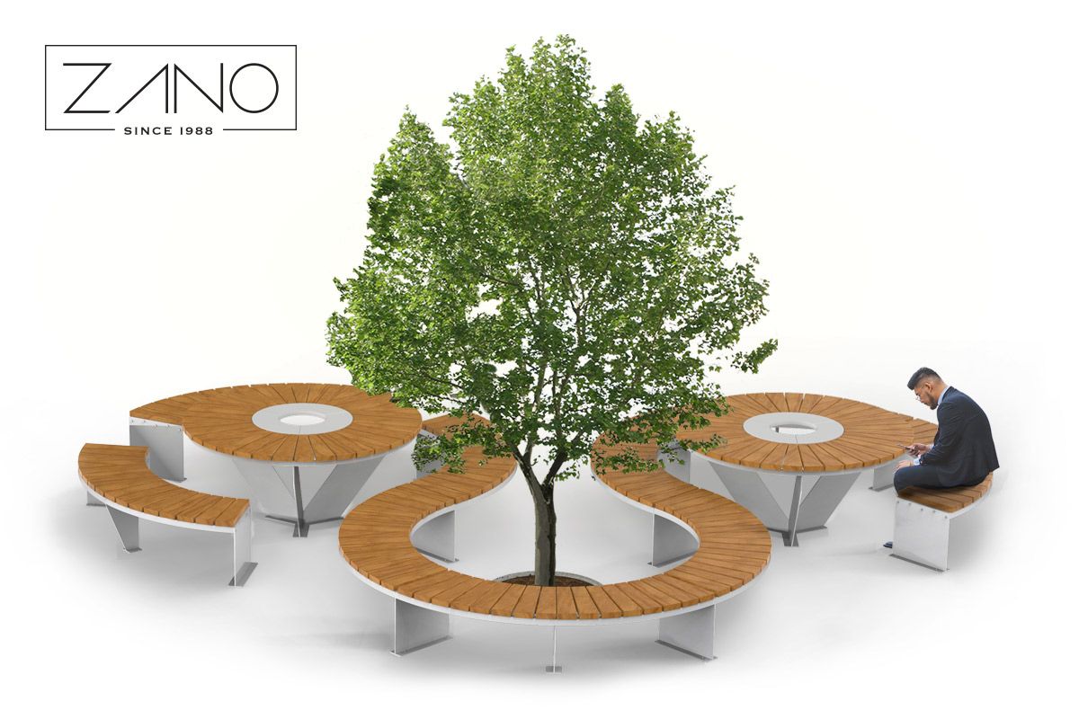 Domino | Table elegant street furniture
