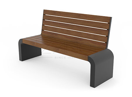 Modern, durable carbon steel benches