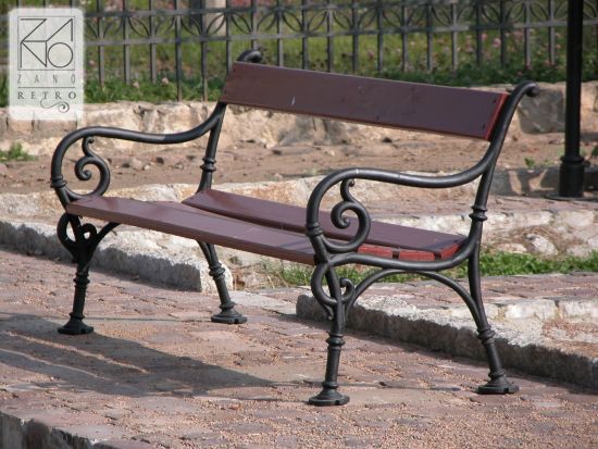 cast iron decorative benches